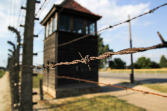 Auschwitz Liberation survivors honoring history