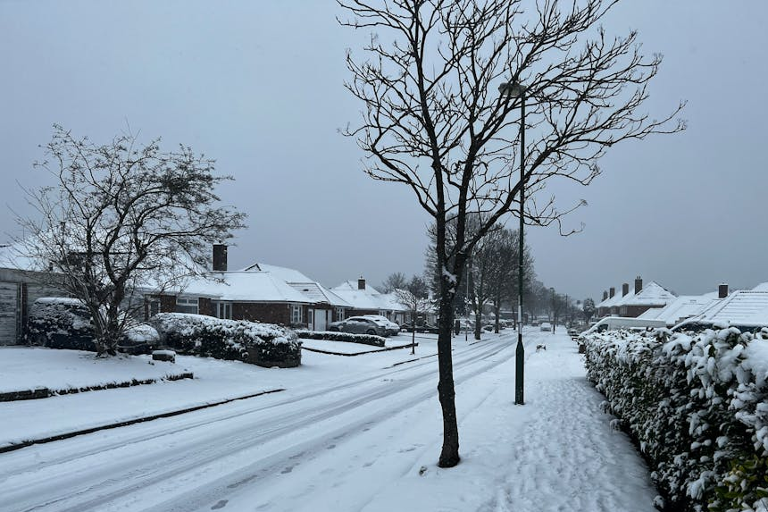 UK cold weather snow and ice disruptions