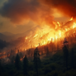 California wildfires spreading under record winds