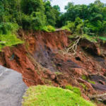 Ipatinga landslides destruction in Minas Gerais