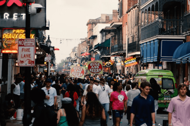 Scene of New Orleans attack aftermath in French Quarter