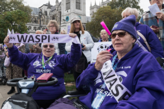 Waspi campaigners demanding pension compensation