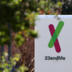23andMe company sign