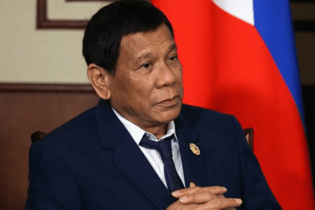 Rodrigo Duterte at the ICC detention center in The Hague