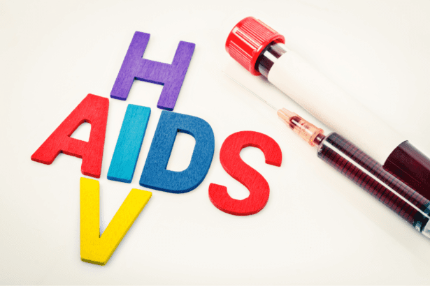 HIV AIDS awareness concept