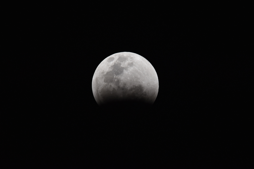 Lunar eclipse view