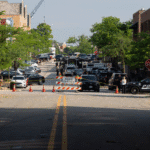 Police at Highland Park Shooting