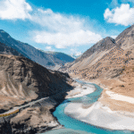River between mountains