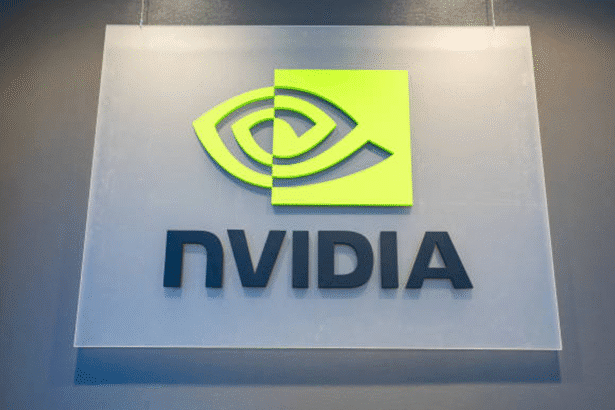 Nvidia logo sign