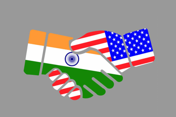 India US handshake graphic