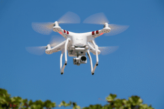 Combat drone over Sudan