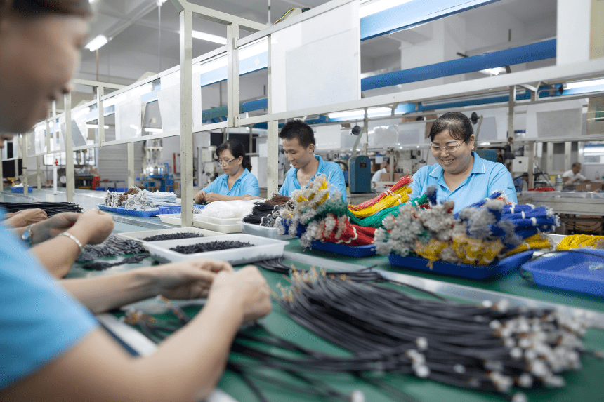 Foshan factory under strain