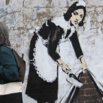 Banksy lighthouse mural