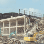 Collapsed Bangkok skyscraper