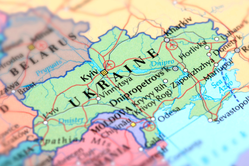 Smoke over Pokrovsk battle