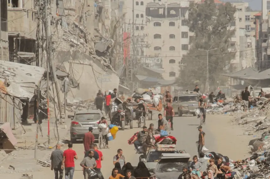 Northern Gaza evacuation crisis