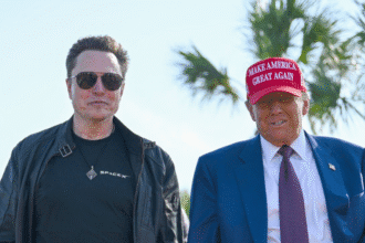 Musk Trump power clash