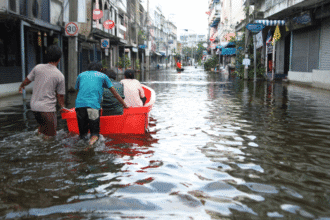Urban monsoon flooding
