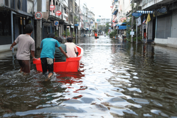 Urban monsoon flooding