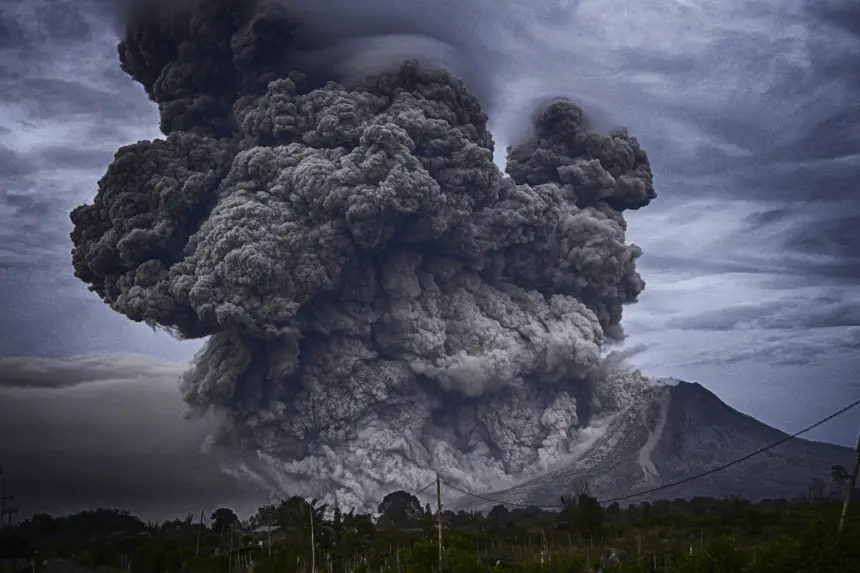 Volcanic Eruption Affects Flights