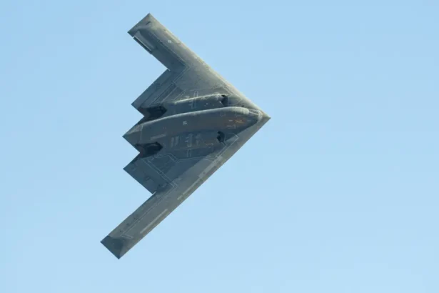 Stealth bombers strike Iran