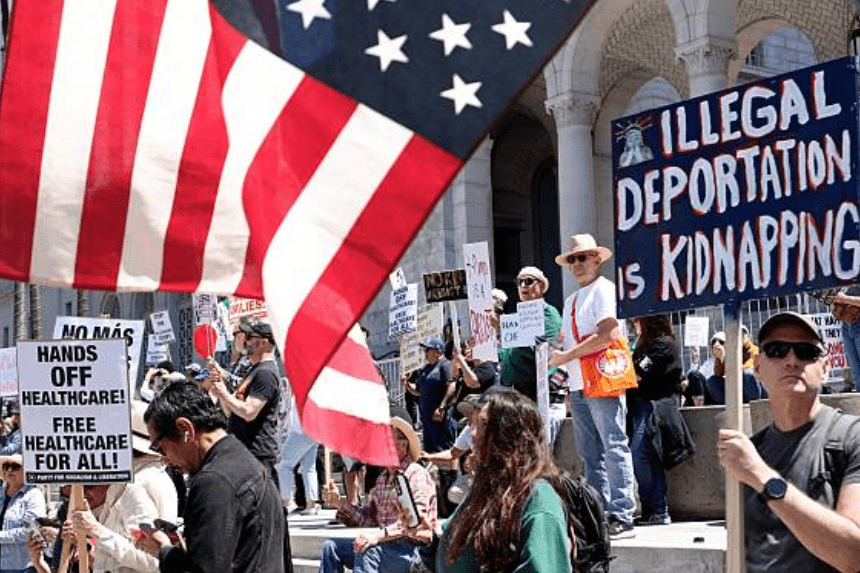 Los Angeles Deportation Protests