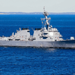 North Korea navy destroyer