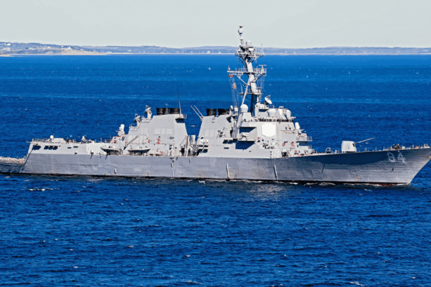 North Korea navy destroyer
