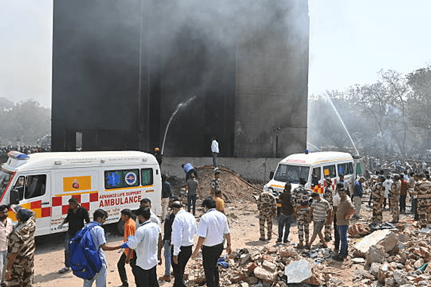 Air India Crash Site