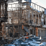 Drone strike aftermath Odesa