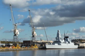 Royal Navy patrol ship