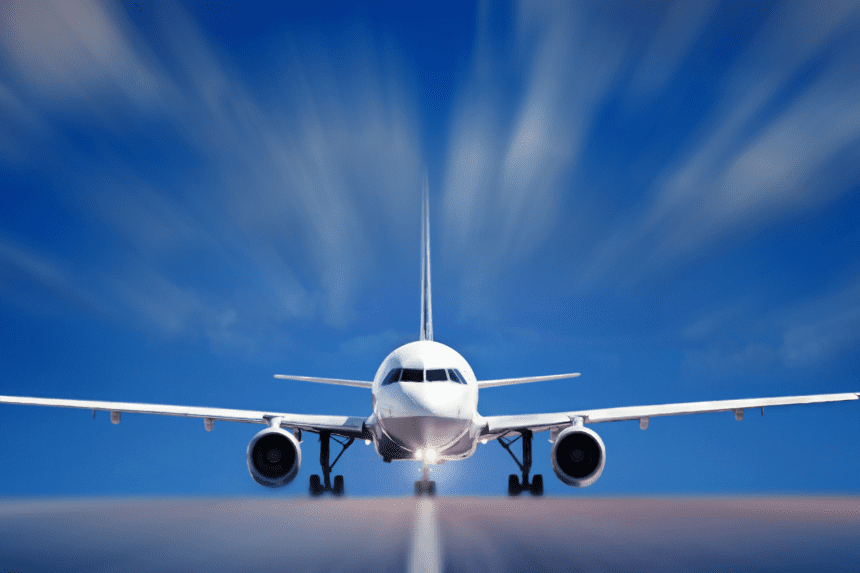 Modern UK airspace map