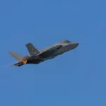 Stranded British F-35B jet