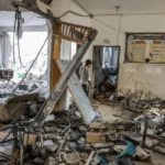 Gaza school airstrike aftermath