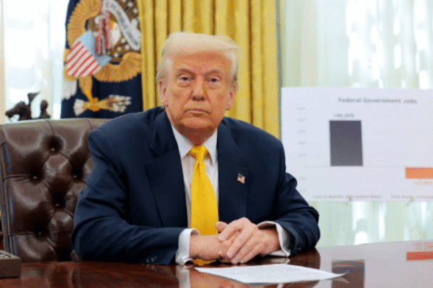 Trump reacts to Epstein scandal