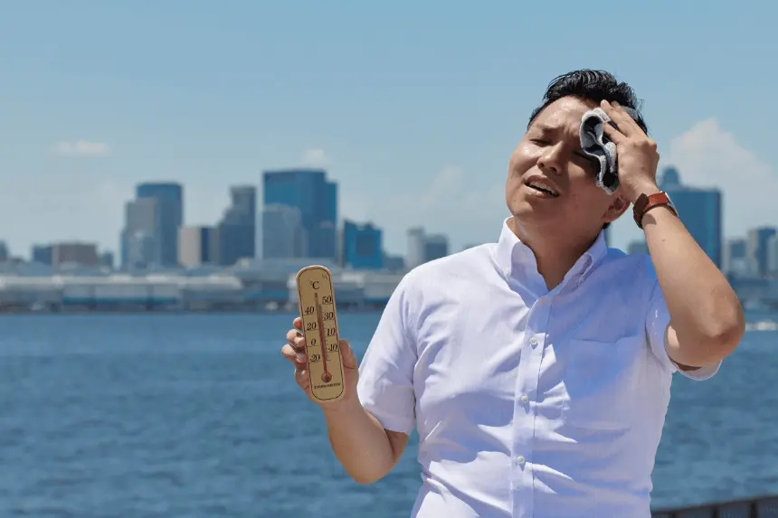 China campus heat crisis