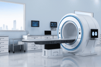 MRI accident involving metal
