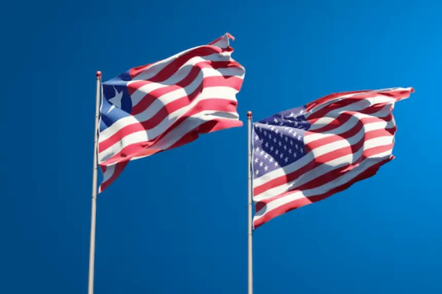 Liberian and American leaders