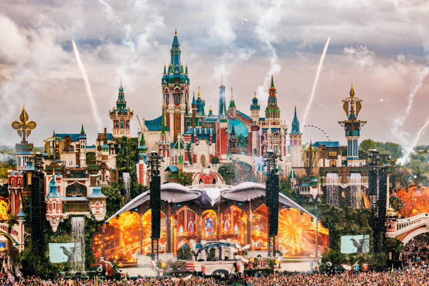 Tomorrowland stage fire damage