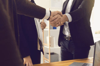 Trump Japan trade handshake