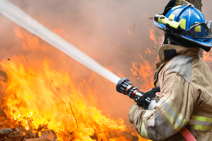 Grand Canyon Lodge Fire