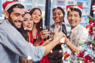 Australian winter Christmas celebration