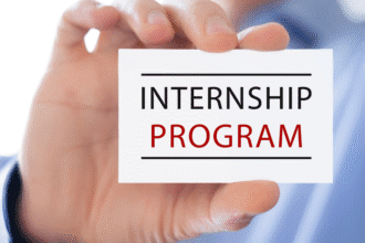 Working-class student interns