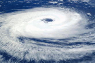 Hurricane Erin coastal impact