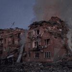 Kyiv missile drone attack