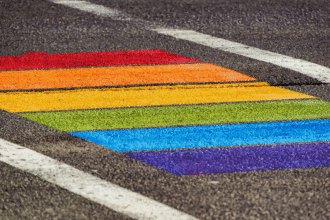 Rainbow crosswalk removal Orlando