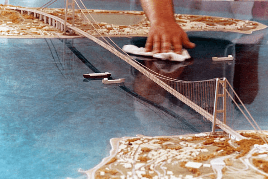 Messina Suspension Bridge Project