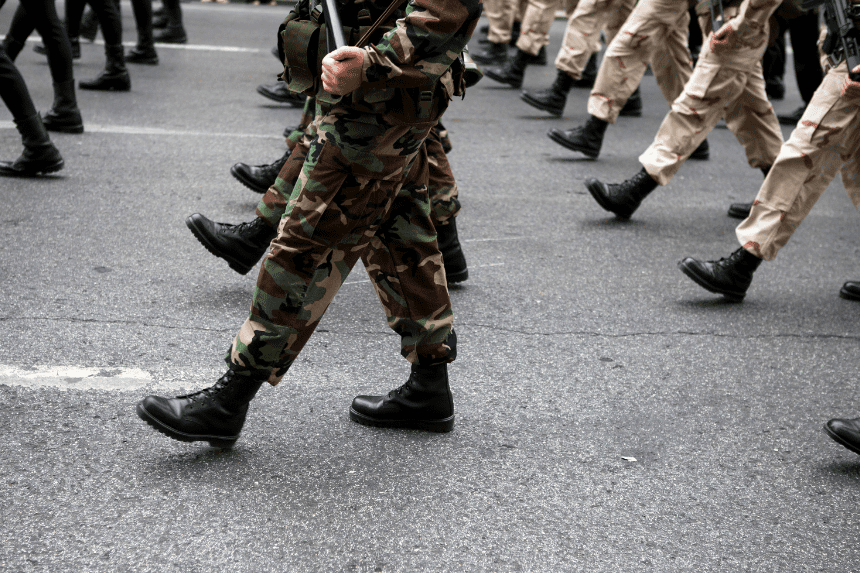 China military parade leaders