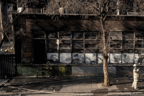 Johannesburg fire survivors