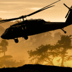 Ghana Helicopter Crash Scene